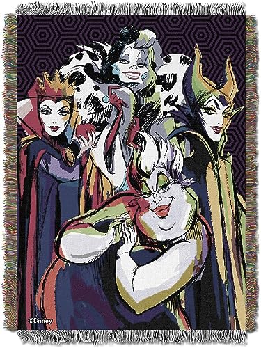 Northwest Disney Villains Villainous Group Wandteppich, 121,9 x 152,4 cm von Northwest