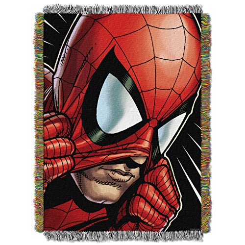 Marvel ''s Spider-Man, Peter Parker gewebter Wandteppich-Überwurf, 122 x 152 cm, Mehrfarbig von Northwest