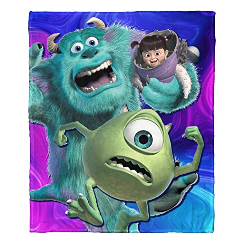 Northwest Monsters Inc Silk Touch Überwurfdecke, 127 x 152,4 cm, Monster Run Northwest Monsters Inc Silk Touch Überwurfdecke, 127 x 152,4 cm, Monster Run von Northwest