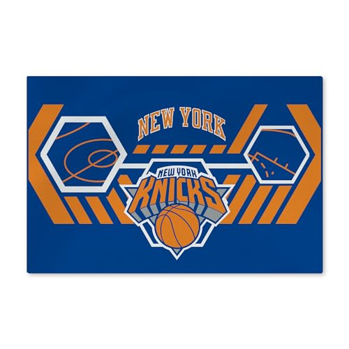 Northwest NBA New York Knicks Waschbarer Teppich, 50,8 x 81,3 cm, agil von Northwest