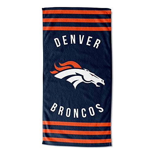NORTHWEST NFL Denver Broncos Strandtuch, Unisex, für Erwachsene, 76,2 x 152,4 cm, gestreift NORTHWEST NFL Denver Broncos Strandtuch, Unisex, für Erwachsene, 76,2 x 152,4 cm, gestreift von Northwest
