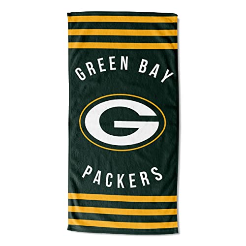 Northwest NFL Green Bay Packers Unisex-Erwachsene Strandtuch, 76,2 x 152,4 cm, Streifen von Northwest