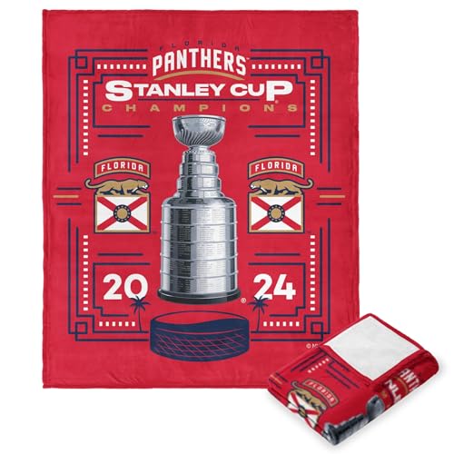Northwest NHL Florida Panthers Stanley Cup Champions 2024 Silk Touch Überwurfdecke, 127 x 152,4 cm, dynamisch Northwest NHL Florida Panthers Stanley Cup Champions 2024 Silk Touch Überwurfdecke, 127 x 152,4 cm, dynamisch von Northwest