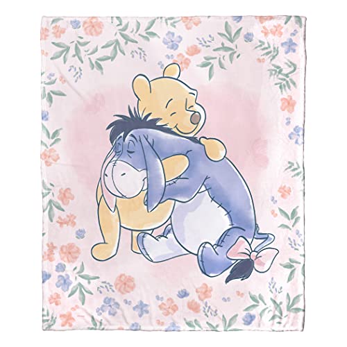 Northwest Disney's Winnie The Pooh Überwurfdecke, seidig, 127 x 152,4 cm, Sweet Hugs von Northwest