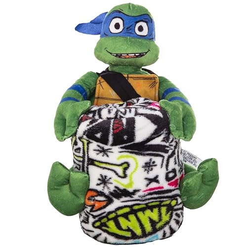 Northwest Teenage Mutant Ninja Turtles Character Hugger Kissen & Silk Touch Überwurfdecke Set, 101,6 x 127 cm, skizziert Northwest Teenage Mutant Ninja Turtles Character Hugger Kissen & Silk Touch Überwurfdecke Set, 101,6 x 127 cm, skizziert von Northwest