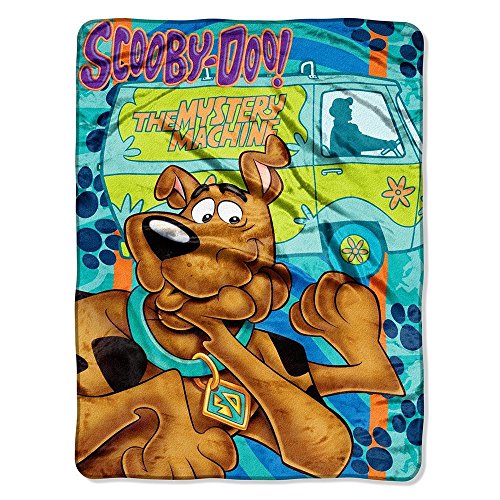 Northwest Scooby DOO Micro Raschel Überwurfdecke, Polyester, Ganze Gang, 46" x 60" von Northwest