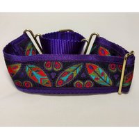 Whippet Oder Windhund Zwei Zoll Breites Martingal Halsband. 2Mc823 Dschungelwedel von NorthwindWhippets