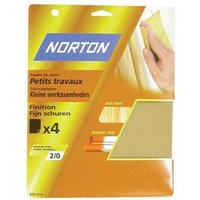 4 Schleifblätter 230x280 mm Grain 1 - NORTON - 63642516118 4 Schleifblätter 230x280 mm Grain 1 - NORTON - 63642516118 von Norton