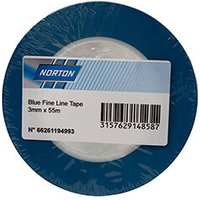 Norton - band fine line tape blue 3 mm x 55 mt PCS.1 von Norton