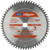 Norton - Hartmetallgeschliffene Klinge de 305 x 3,2/2,2 x 30 Z60 clipper - 70184608124 von Norton