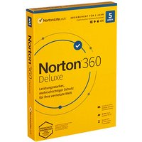 Norton 360 Deluxe Sicherheitssoftware Vollversion (PKC) von Norton