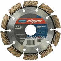 Clipper Diamanttrennscheibe Pro Universal Laser - 125x22,2mm 70184607684 - Norton von Norton