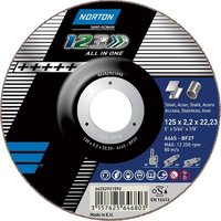 Norton Clipper ® - Trenn/Schruppscheibe All in One gekrö. 125x2,2 von NORTON CLIPPER