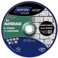 Trennscheibe Norton Expert ø 115 Dicke 3.2 für Winkelschleifer für Materialien -66252828495 von Norton