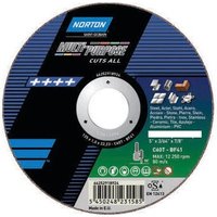 Norton-Trennscheibe 'multi applications' Ø 115 für Winkelschleifer- 66252833258 von Norton