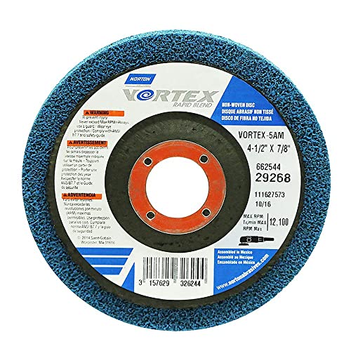 Norton Aluminiumoxid 80.0 Mittel Super-abrasive 115 x 22 mm U2305 für Winkelschleifmaschine von Norton