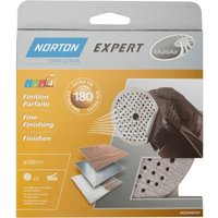 Set mit 5 Norton-Schleifscheiben, 150 mm, Körnung 180 Norton Set mit 5 Norton-Schleifscheiben, 150 mm, Körnung 180 Norton von Norton