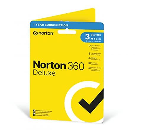 Norton - 360 Deluxe 3 Devices 1 Jahr von Norton