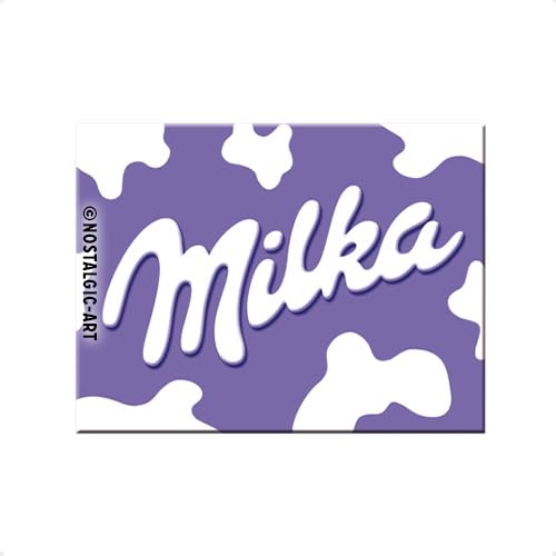 Nostalgic-Art 14189 Traditionsmarken - Milka Kuhflecken, Magnet 8x6 cm von Nostalgic-Art