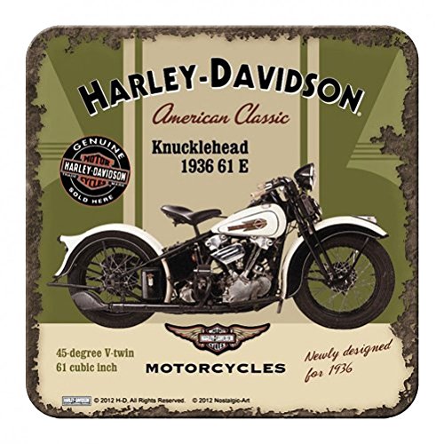 Nostalgic-Art 46105 Harley-Davidson Knucklehead, Untersetzer Nostalgic-Art 46105 Harley-Davidson Knucklehead, Untersetzer von Nostalgic-Art