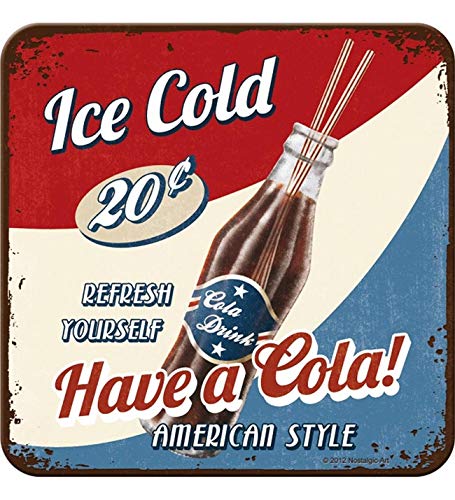 Nostalgic-Art 46113 USA Have a Cola, Untersetzer von Nostalgic-Art