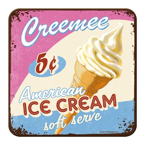 Nostalgic-Art 46114 USA Ice Cream, Untersetzer von Nostalgic-Art