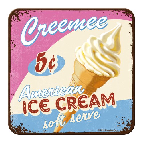 Nostalgic-Art 46114 USA Ice Cream, Untersetzer Nostalgic-Art 46114 USA Ice Cream, Untersetzer von Nostalgic-Art