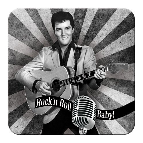 Nostalgic-Art 46137 Celebrities - The King - Rock'n Roll Baby, Untersetzer von Nostalgic-Art