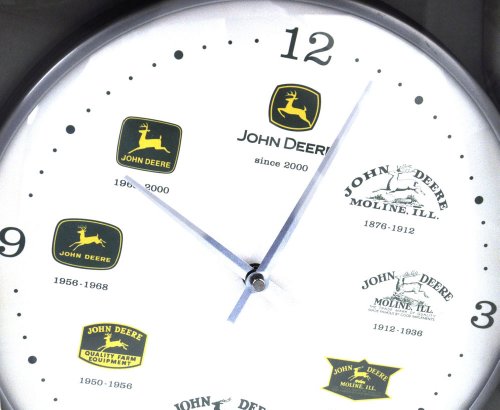 Nostalgic-Art 51029 John Deere - Since 1876, Wanduhr 31cm von Nostalgic-Art