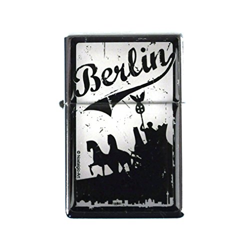 Nostalgic-Art 80252 Berlin CityStyle Quadriga, Feuerzeug, schwarz von Nostalgic-Art