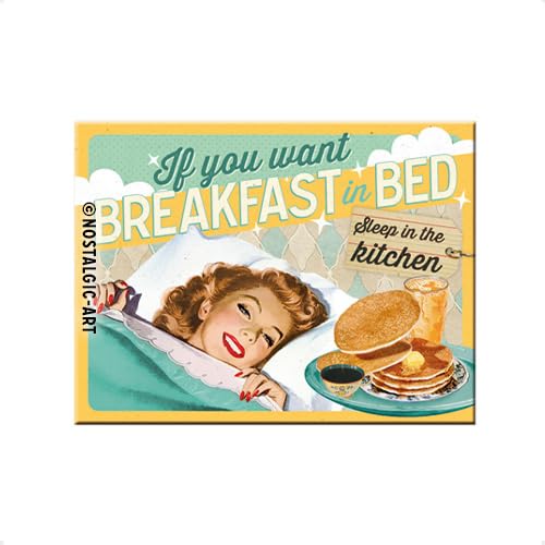 Nostalgic-Art Magnet, Kraftmagnet mit Metalloberffläche, Bunt, 8 x 6 x 0,2 cm Nostalgic-Art Magnet, Kraftmagnet mit Metalloberffläche, Bunt, 8 x 6 x 0,2 cm von Nostalgic-Art