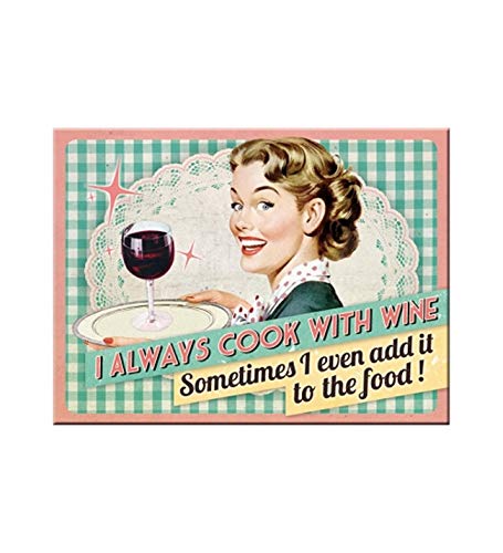 Nostalgic Art Magnet, Kraftmagnet mit Metalloberffläche, Bunt, 8 x 6 x 0,2 cm Nostalgic Art Magnet, Kraftmagnet mit Metalloberffläche, Bunt, 8 x 6 x 0,2 cm von Nostalgic-Art