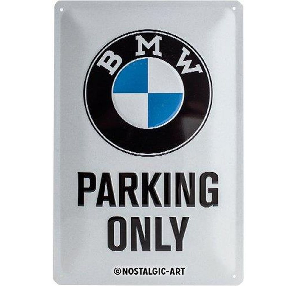Nostalgic-Art Metallschild Blechschild 20 x 30cm - BMW - Parking Only White Nostalgic-Art Metallschild Blechschild 20 x 30cm - BMW - Parking Only White von Nostalgic-Art