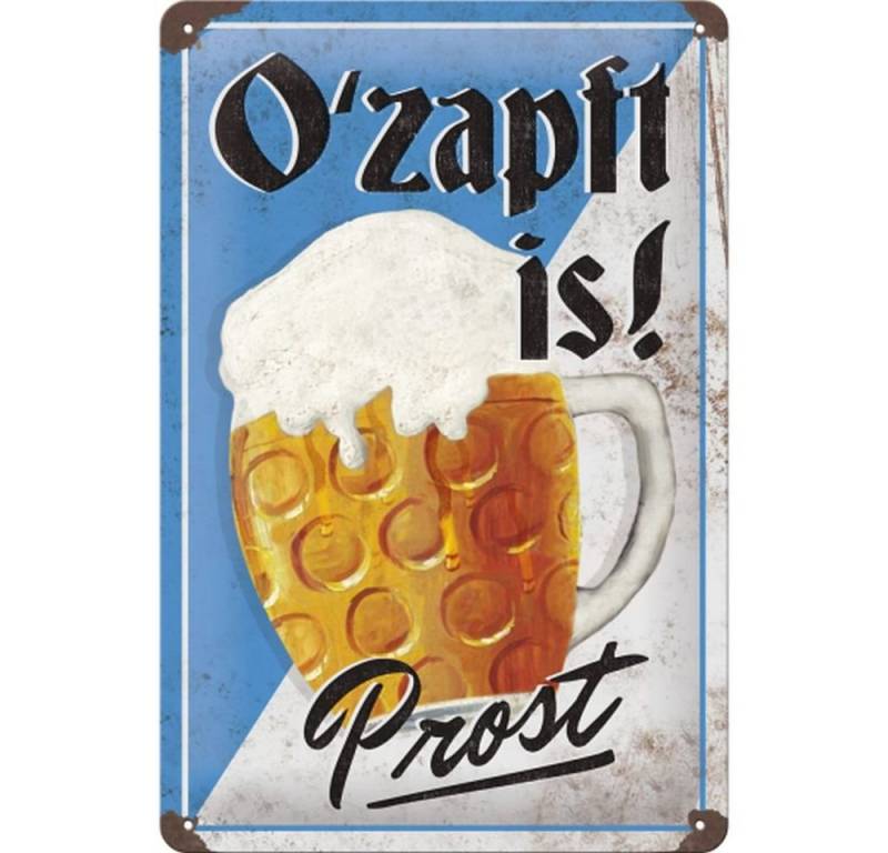 Nostalgic-Art Metallschild Blechschild 20 x 30cm - Open Bar - SONDEREDITION - O'zapft is! Nostalgic-Art Metallschild Blechschild 20 x 30cm - Open Bar - SONDEREDITION - O'zapft is! von Nostalgic-Art