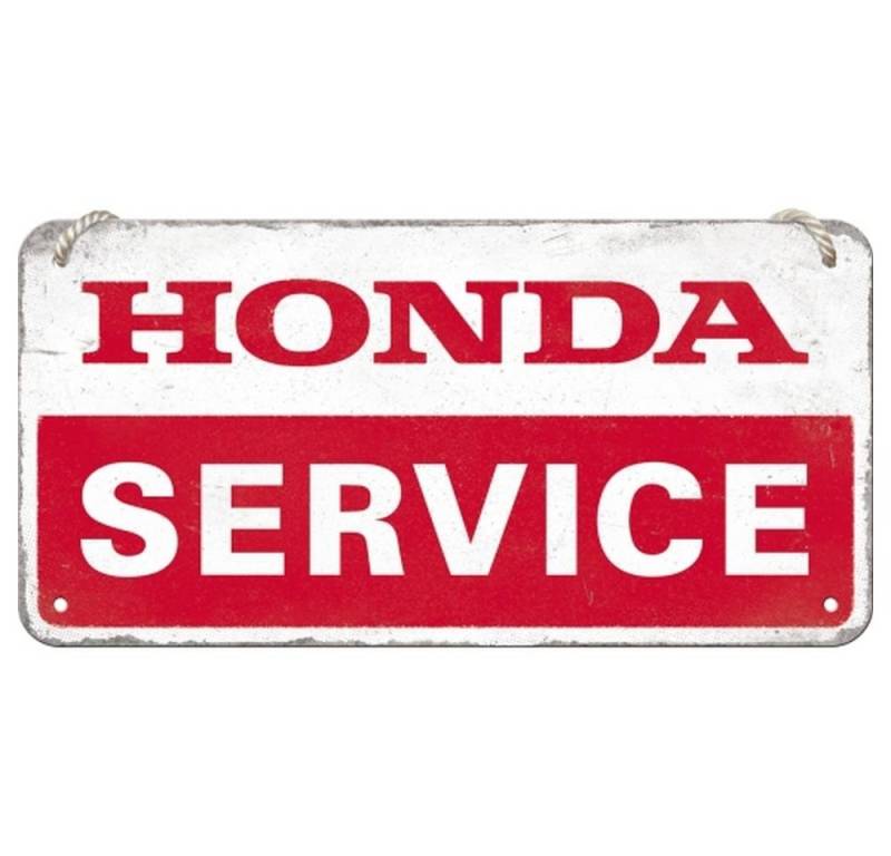 Nostalgic-Art Metallschild Hängeschild - Honda MC - Service von Nostalgic-Art