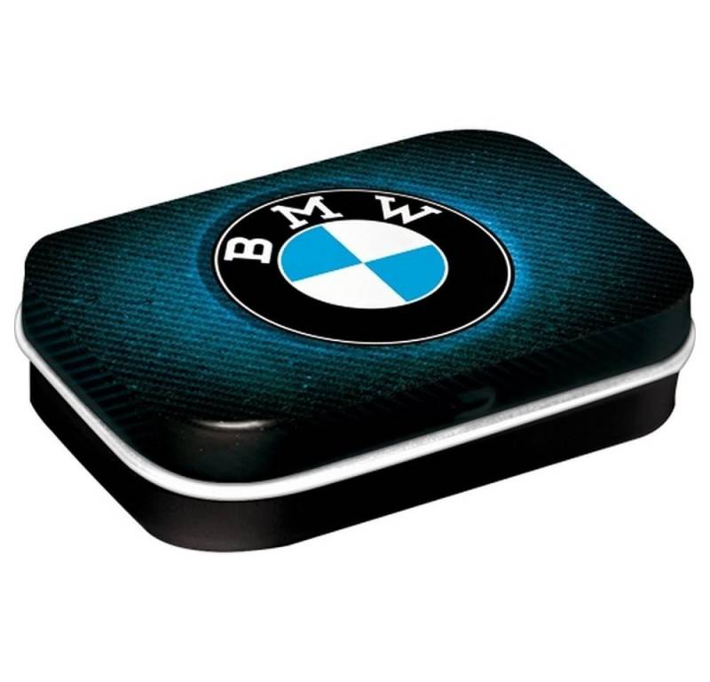 Nostalgic-Art Pillendose Pillendose - BMW - BMW Logo Blue Shine von Nostalgic-Art