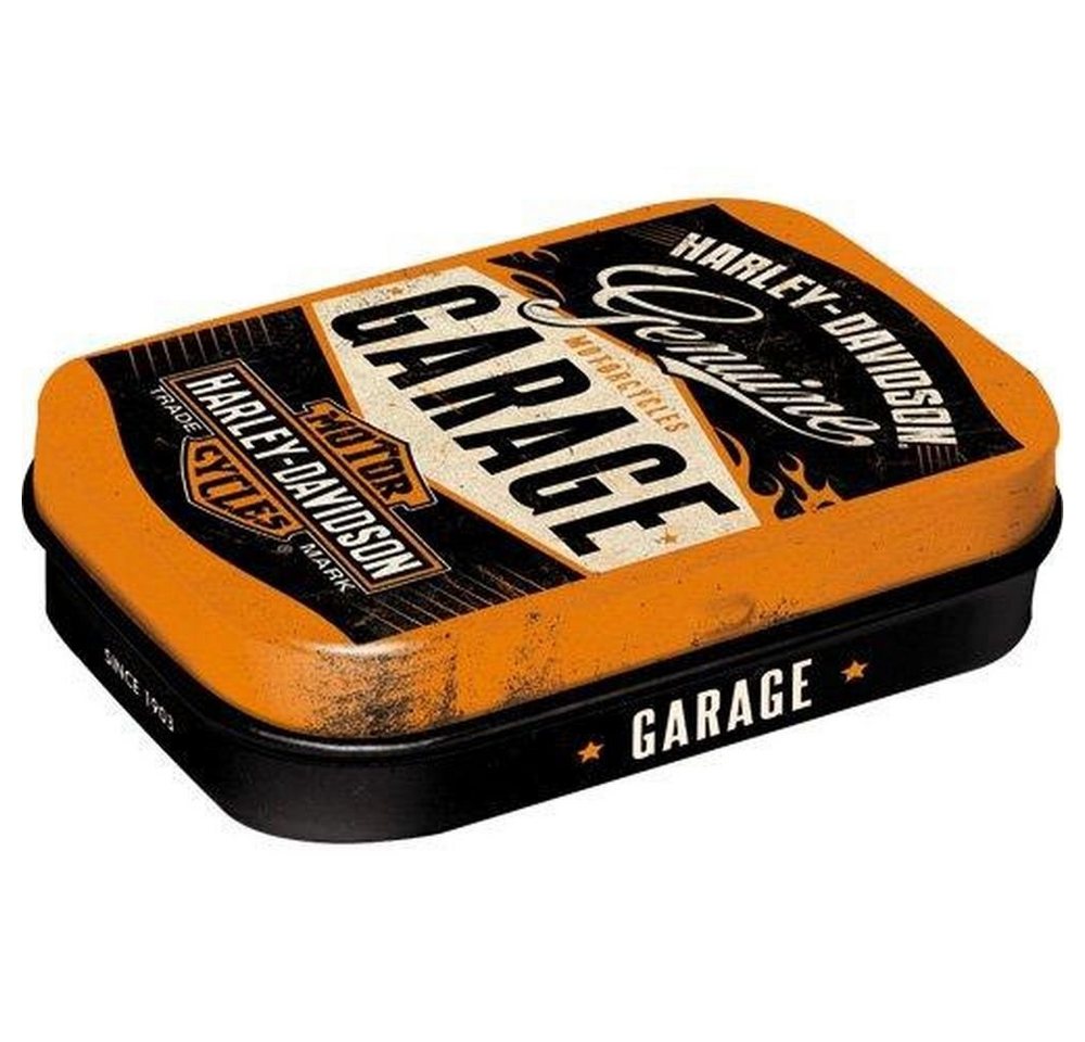 Nostalgic-Art Pillendose Pillendose - Harley-Davidson - Harley-Davidson Garage von Nostalgic-Art