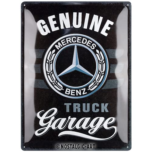 Nostalgic-Art Retro Blechschild, 30 x 40 cm, Daimler Truck – Garage – Geschenk-Idee für Trucker, Original Lizenzprodukt (OLP), aus Metall, Vintage Design, Blechschilder Sprüche Nostalgic-Art Retro Blechschild, 30 x 40 cm, Daimler Truck – Garage – Geschenk-Idee für Trucker, Original Lizenzprodukt (OLP), aus Metall, Vintage Design, Blechschilder Sprüche von Nostalgic-Art