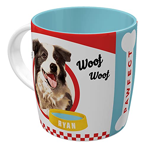 Nostalgic-Art Retro Kaffee-Becher, 330 ml, Better Together Dogs – Geschenk-Idee für Hunde-Besitzer, Keramik-Tasse, Vintage Design mit Spruch von Nostalgic-Art