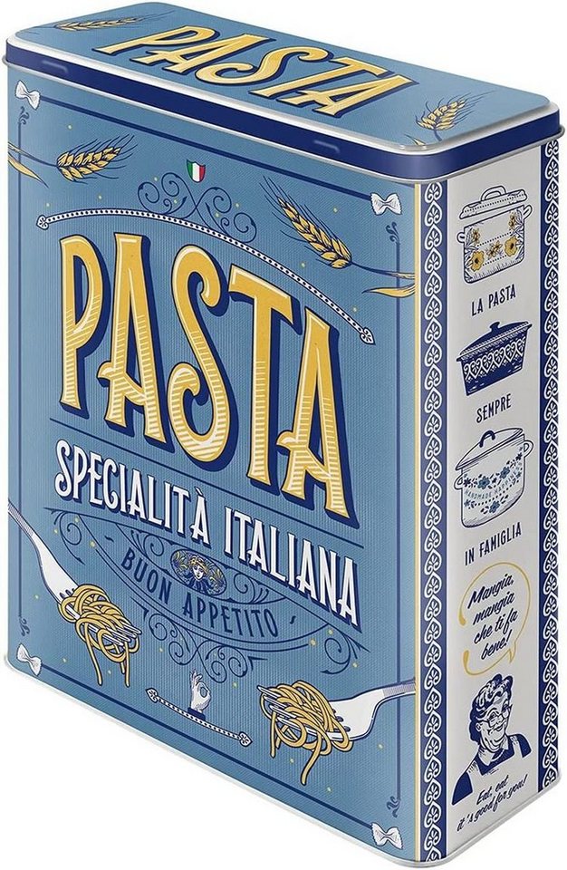 Nostalgic-Art Vorratsdose Blechdose Vorratsdose Kaffeedose - Pasta von Nostalgic-Art
