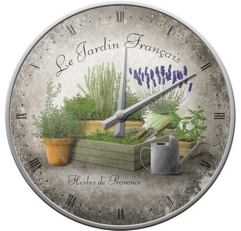 Nostalgic-Art Wanduhr Küchenuhr - Jardin Francias - Ø 31 cm von Nostalgic-Art