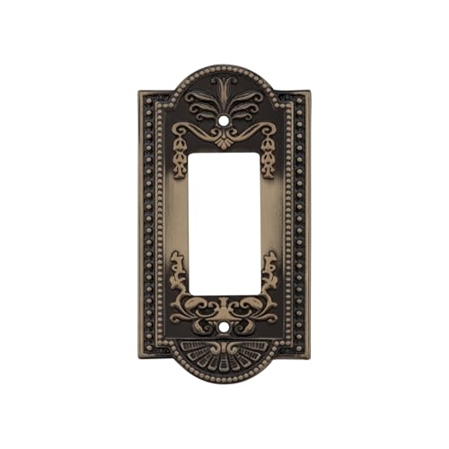 Nostalgic Warehouse 719713 Meadows Switch Plate with Single Rocker, Antique Brass Nostalgic Warehouse 719713 Meadows Switch Plate with Single Rocker, Antique Brass von Nostalgic