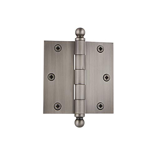 Nostalgic Warehouse 728346 3.5" Ball Tip Residential Square Corners Door Hinge, Antique Pewter Nostalgic Warehouse 728346 3.5" Ball Tip Residential Square Corners Door Hinge, Antique Pewter von Nostalgic