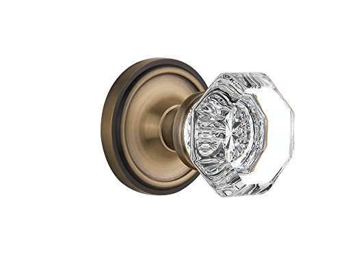 Nostalgic Warehouse BN40-CLAWAL-AB Classic Rosette with Waldorf Knob Privacy, Antique Brass by Warehouse Nostalgic Warehouse BN40-CLAWAL-AB Classic Rosette with Waldorf Knob Privacy, Antique Brass by Warehouse von Nostalgic
