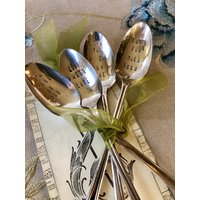 Handgestempelte Liebe Zitat Eis Teelöffel Handgestempelte Liebe Zitat Eis Teelöffel von NostalgicDevotion