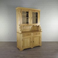 22085 Buffetschrank Schrank Jugendstil 1920 Massiv Kiefer Antik von Nostalgiepalast