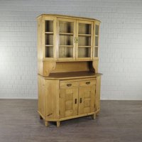 22117 Buffetschrank Schrank Jugendstil 1910 Massiv Kiefer Antik von Nostalgiepalast