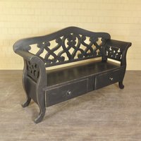 23636 Bank Küchenbank Anthrazit 1, 74 M Kiefer von Nostalgiepalast