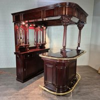25984 Hausbar Theke Mahagoni 1, 70 M von Nostalgiepalast