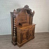 26950 Kredenz Buffetschrank Gründerzeit 1880 Massiv Eiche Antik 26950 Kredenz Buffetschrank Gründerzeit 1880 Massiv Eiche Antik von Nostalgiepalast